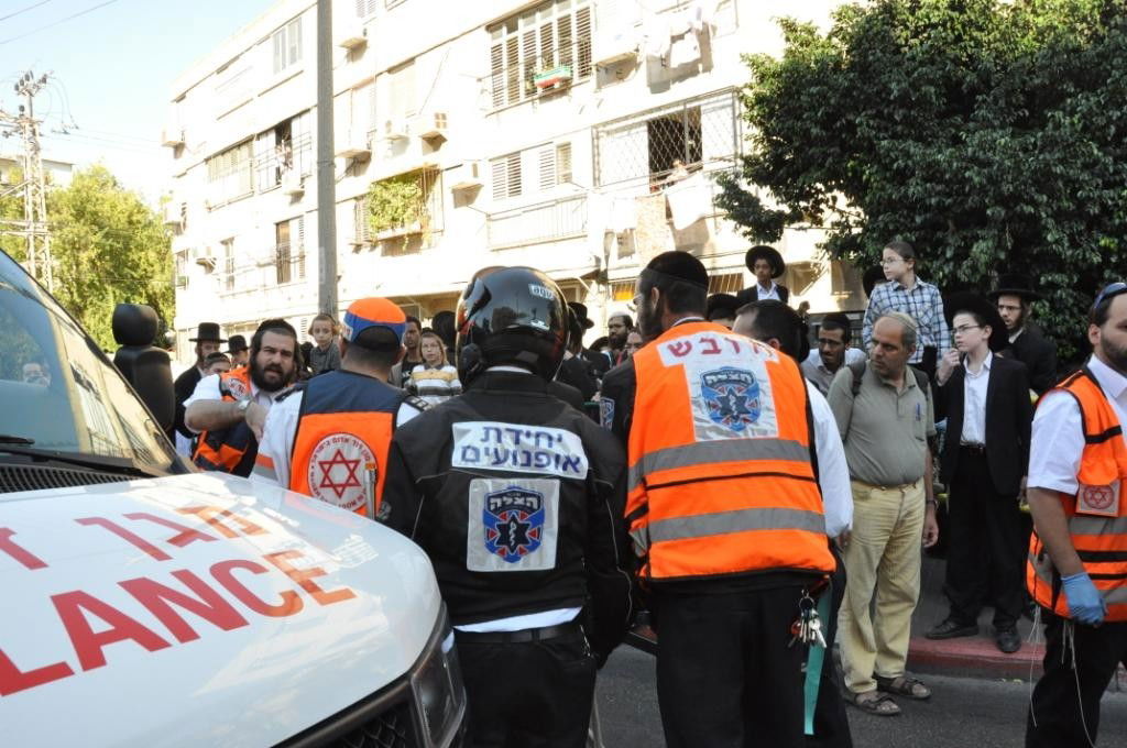 תאונת שרשרת בעיר בני-ברק; 7 נפגעים