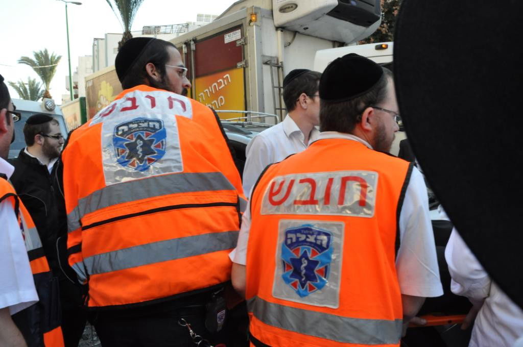 תאונת שרשרת בעיר בני-ברק; 7 נפגעים