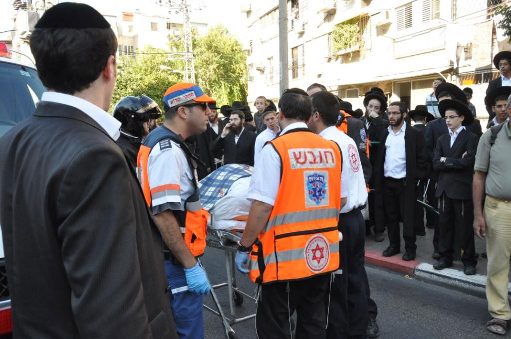 תאונת שרשרת בעיר בני-ברק; 7 נפגעים