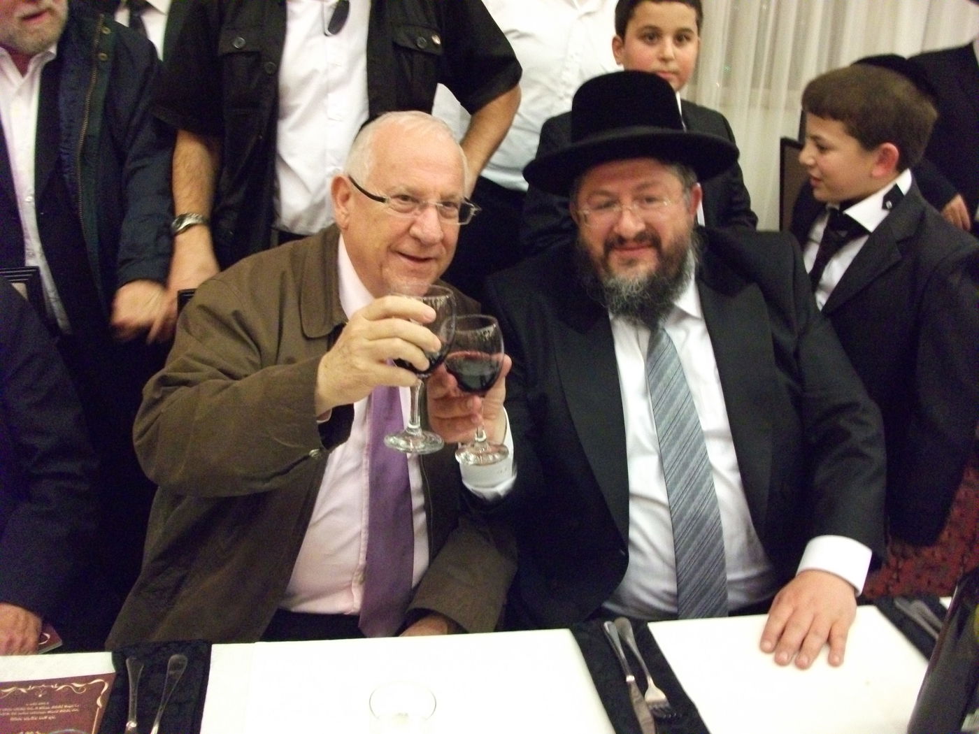 הרב דרעי חיתן, הצמרת התייצבה / גלריה