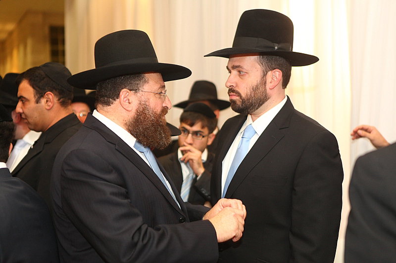 בחתונת בתו של הרב משה יוסף: דרעי וישי, אולמרט ובן-דוד