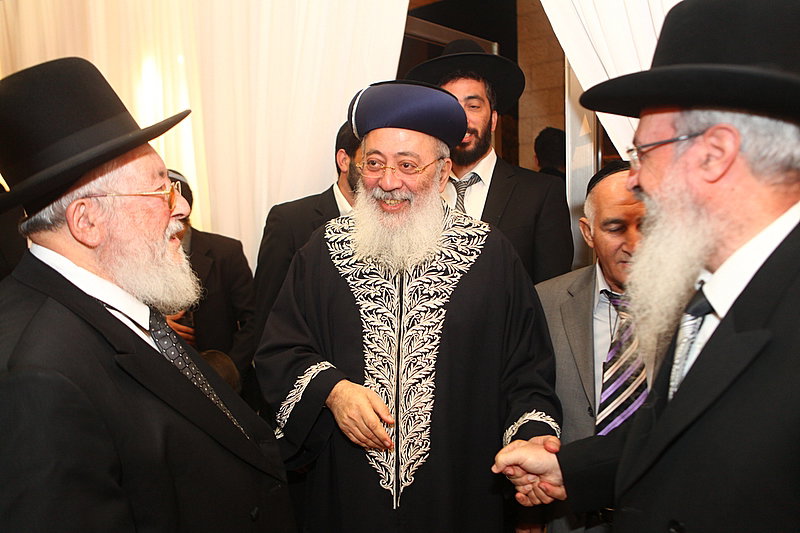בחתונת בתו של הרב משה יוסף: דרעי וישי, אולמרט ובן-דוד