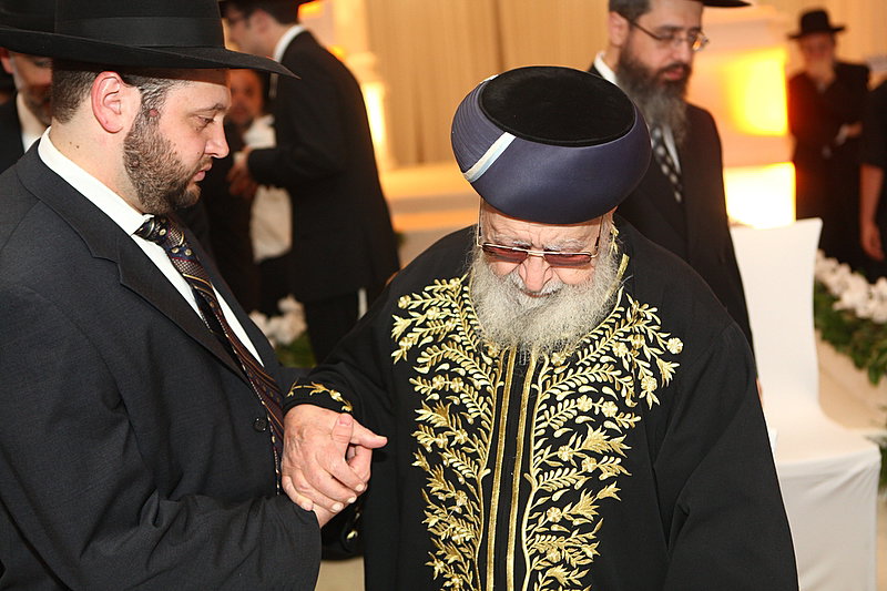 בחתונת בתו של הרב משה יוסף: דרעי וישי, אולמרט ובן-דוד