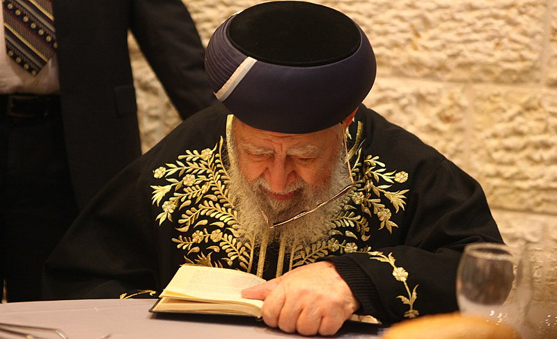 בחתונת בתו של הרב משה יוסף: דרעי וישי, אולמרט ובן-דוד