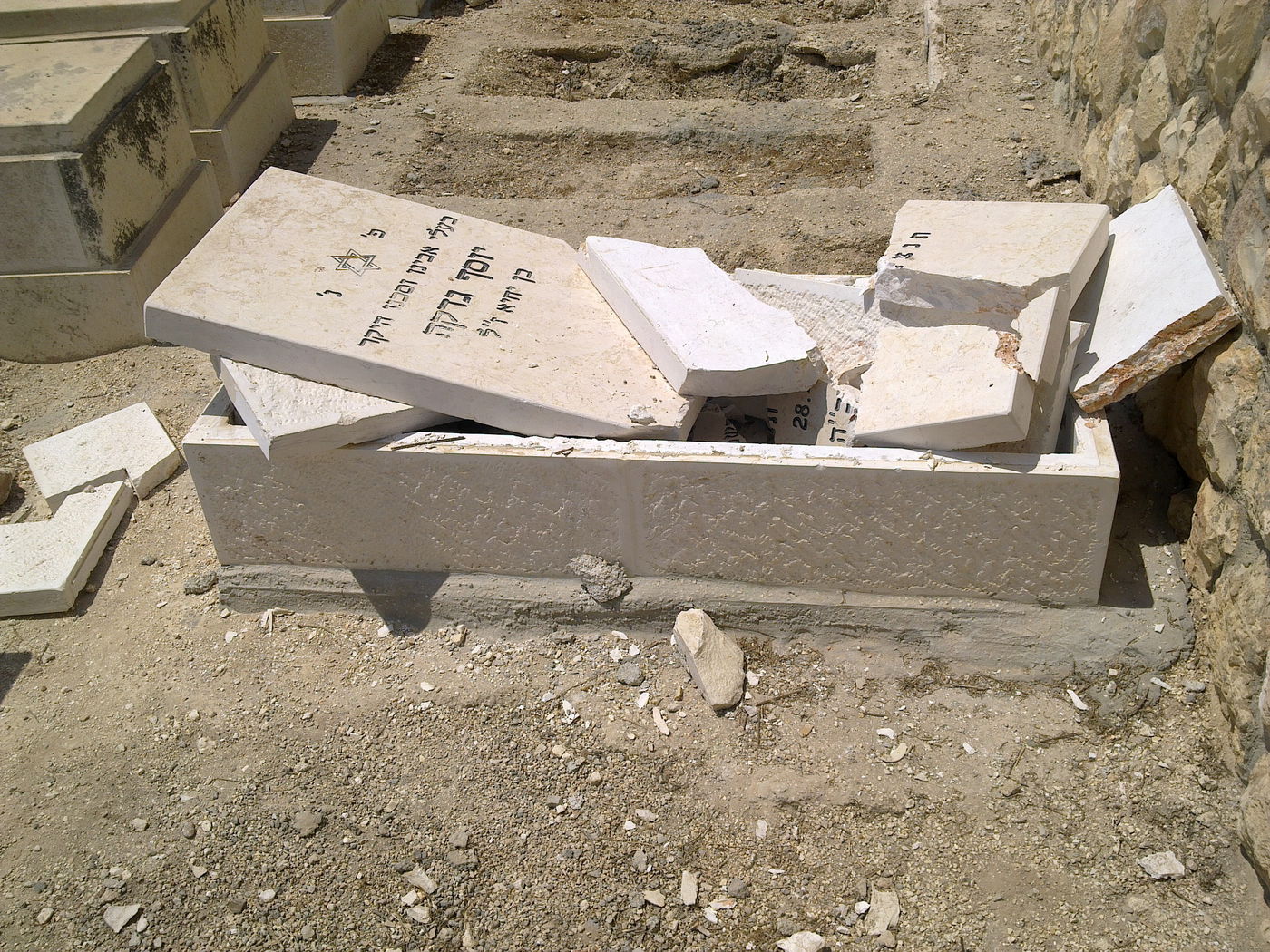 שוב: פורעים חיללו קברים בהר הזיתים