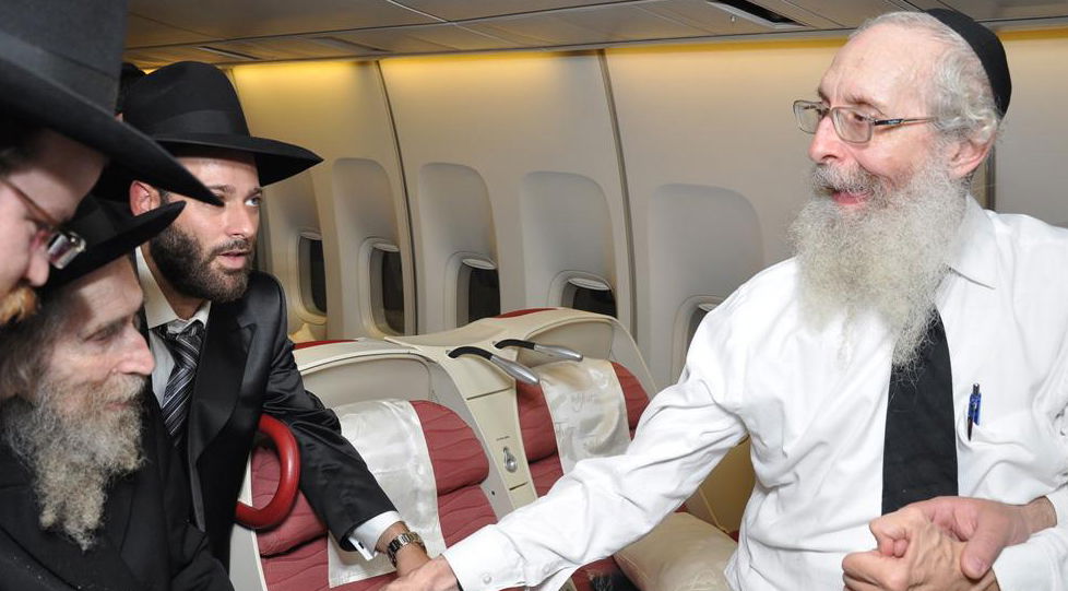 תמונות: המסע ההיסטורי של הרב פינקל זצ"ל לארה"ב