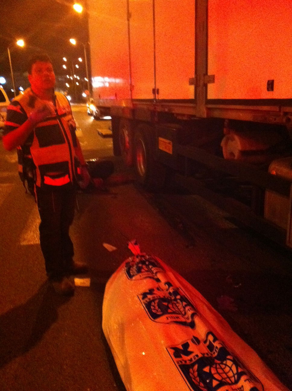 אשדוד: רוכב קטנוע בן 81 נהרג מפגיעת משאית