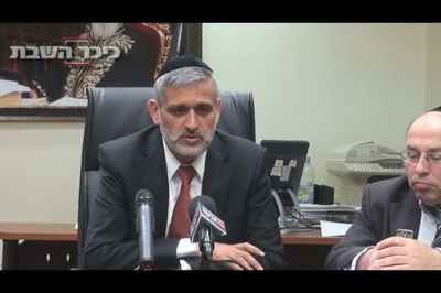 אלי ישי: "התירו את דמם של הרבנים"