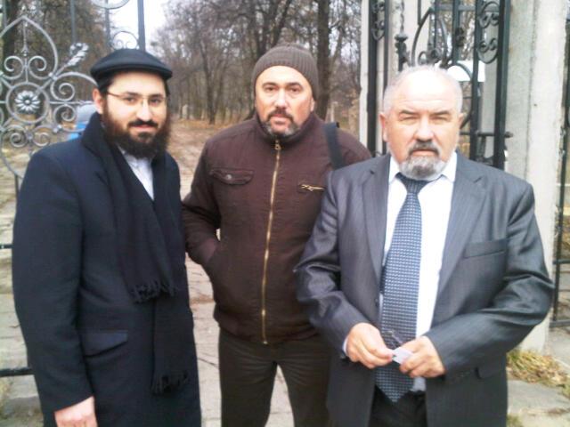 עם ראש העיר