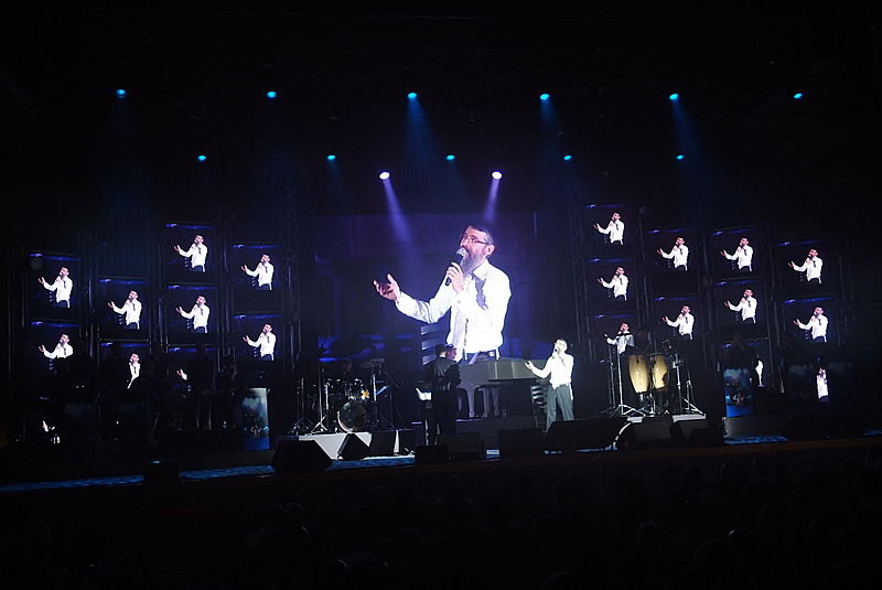 צפו בגלריה: אברהם פריד מארח את רמי קלינשטיין