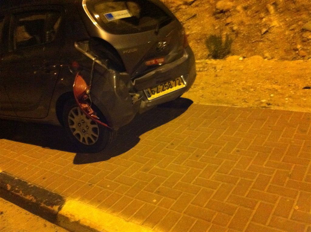 בצאת השבת: תאונה ביציאה מאלעד