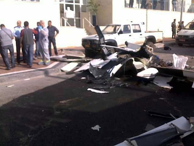 "בנס לא היו ילדים בזירת ההתרסקות"