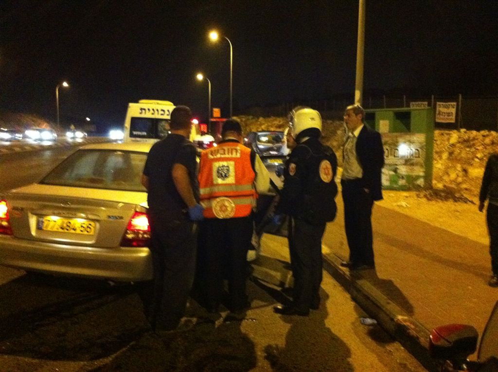 בצאת השבת: תאונה ביציאה מאלעד