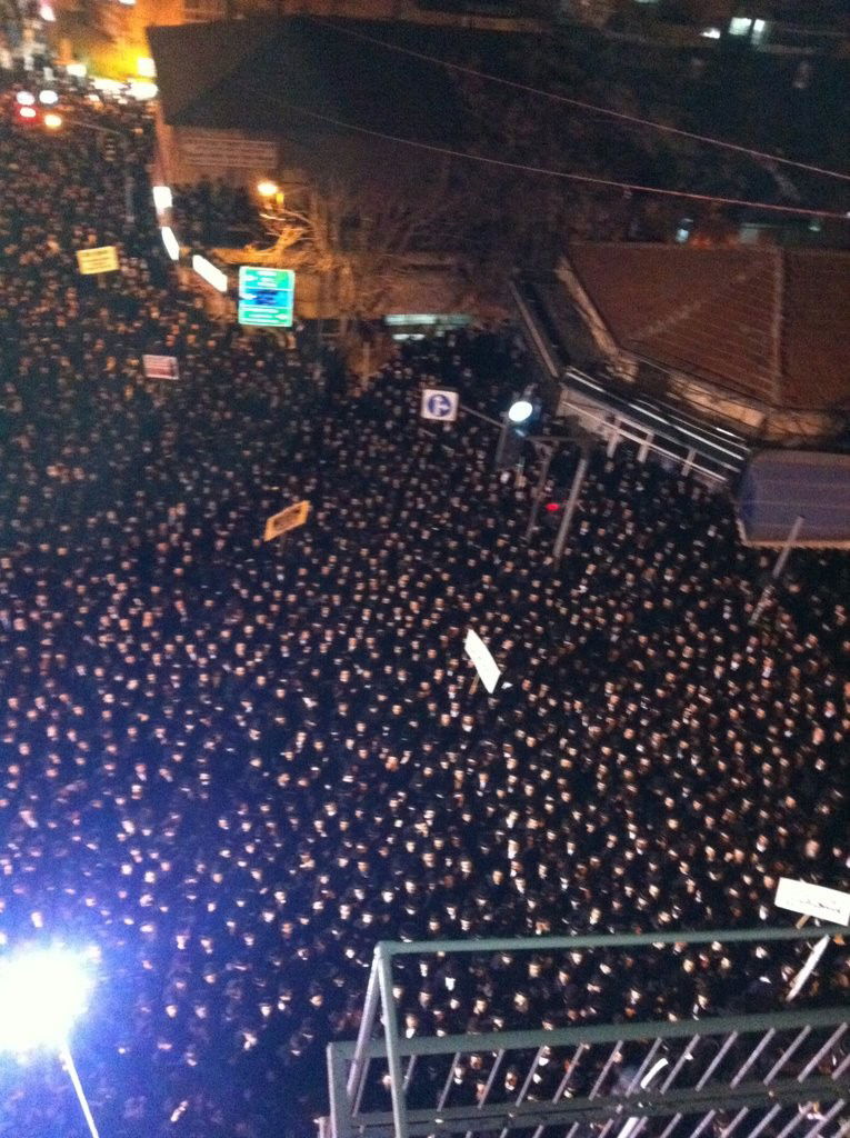 ההפקעה במירון: אלפים זעקו בירושלים