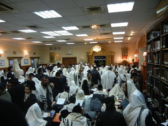 אלף חסידים שהו באומן בשבת חנוכה