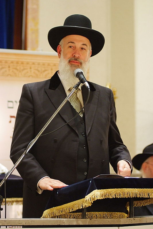 שליח הרבי מליובאוויטש הוכתר לרבה של המבורג