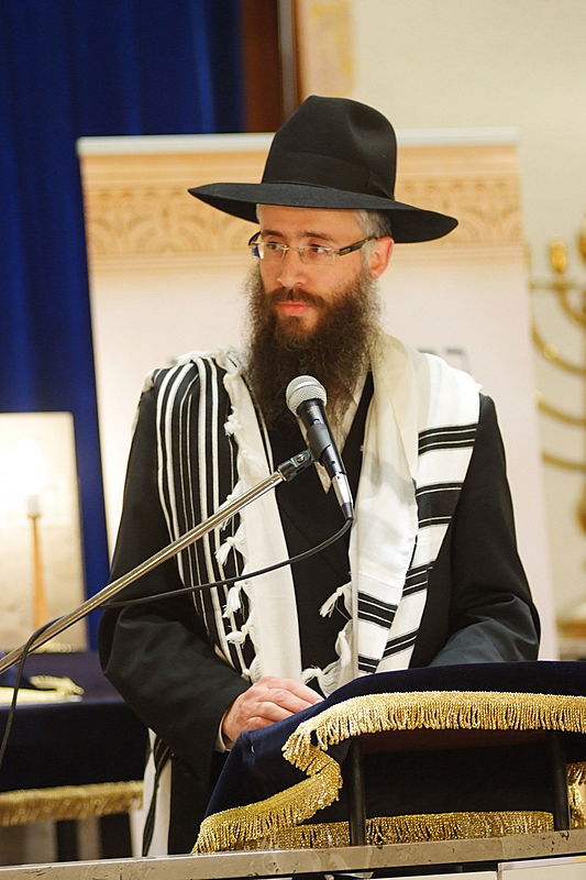 שליח הרבי מליובאוויטש הוכתר לרבה של המבורג