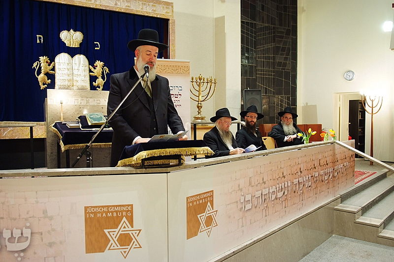 שליח הרבי מליובאוויטש הוכתר לרבה של המבורג