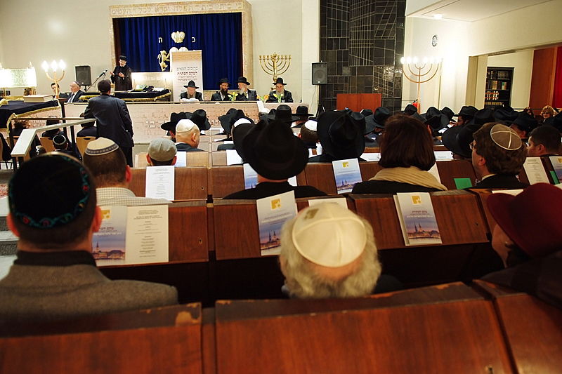 שליח הרבי מליובאוויטש הוכתר לרבה של המבורג