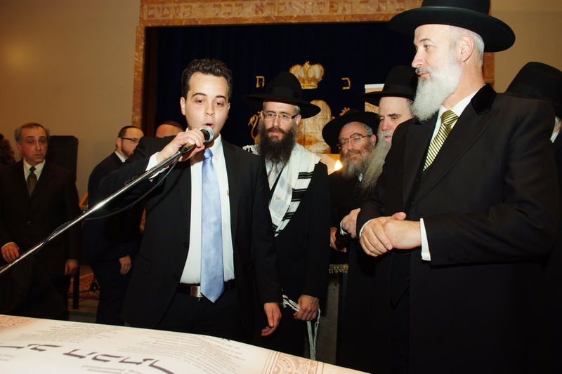 שליח הרבי מליובאוויטש הוכתר לרבה של המבורג