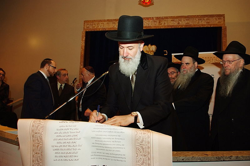 שליח הרבי מליובאוויטש הוכתר לרבה של המבורג