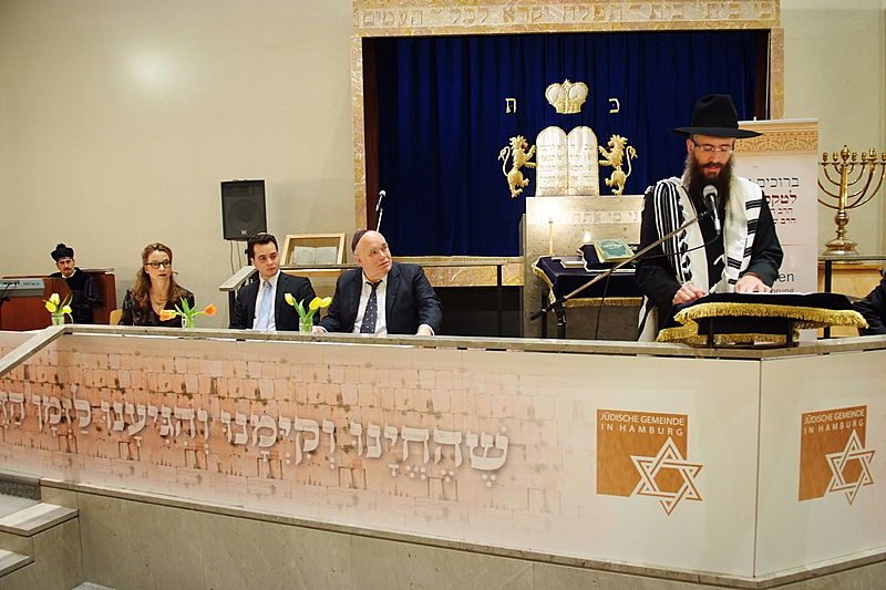 שליח הרבי מליובאוויטש הוכתר לרבה של המבורג