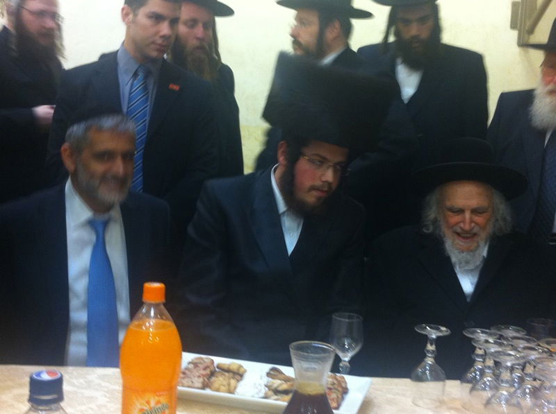 צפו בוידאו: על מה שוחחו הגר"ש אוירבעך והשר ישי?