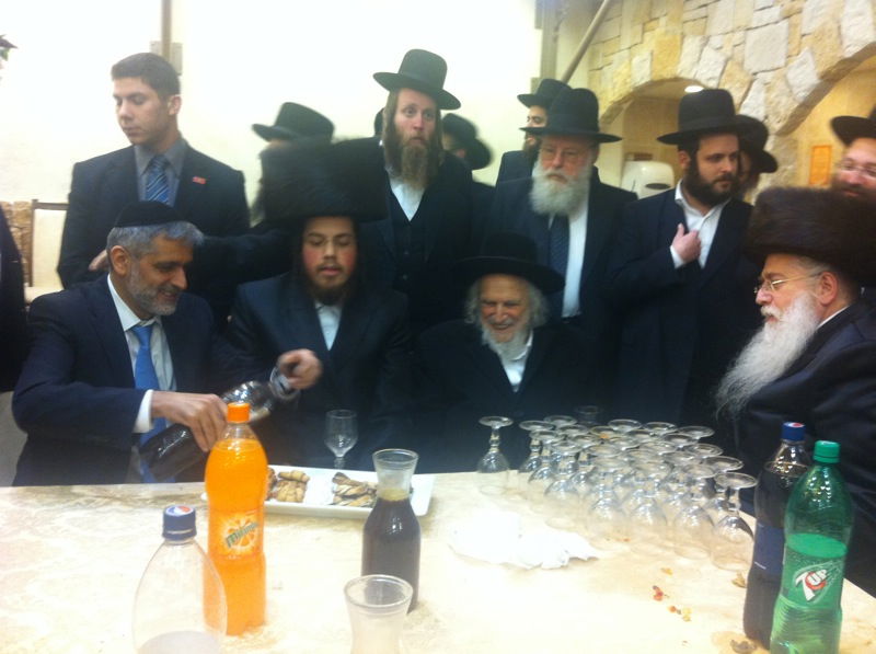 צפו בוידאו: על מה שוחחו הגר"ש אוירבעך והשר ישי?