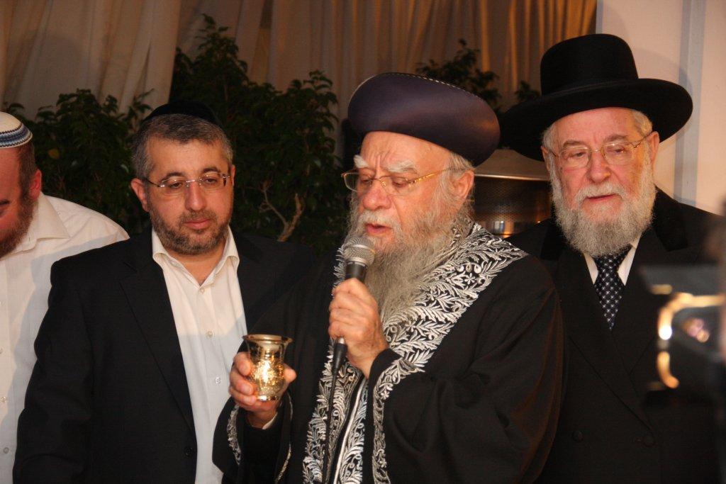 חתונת נכדת הרב ישראל-מאיר לאו: צפו בגלריית ענק