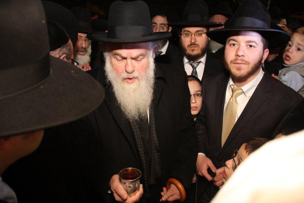 תמונות: חתונת נכדת ראש ישיבת פוניבז'