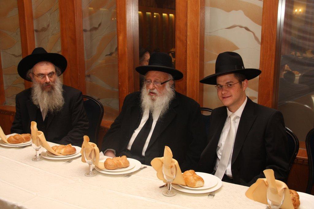 תמונות: חתונת נכדת ראש ישיבת פוניבז'