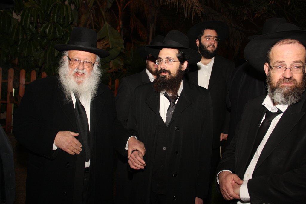 תמונות: חתונת נכדת ראש ישיבת פוניבז'