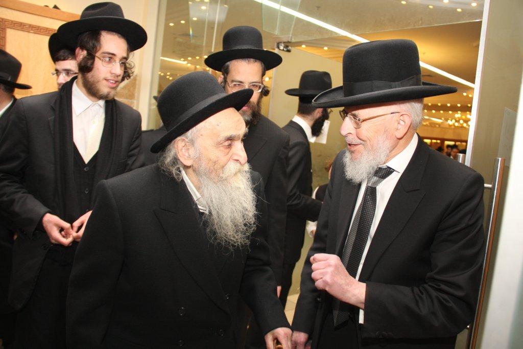 תמונות: חתונת נכדת ראש ישיבת פוניבז'