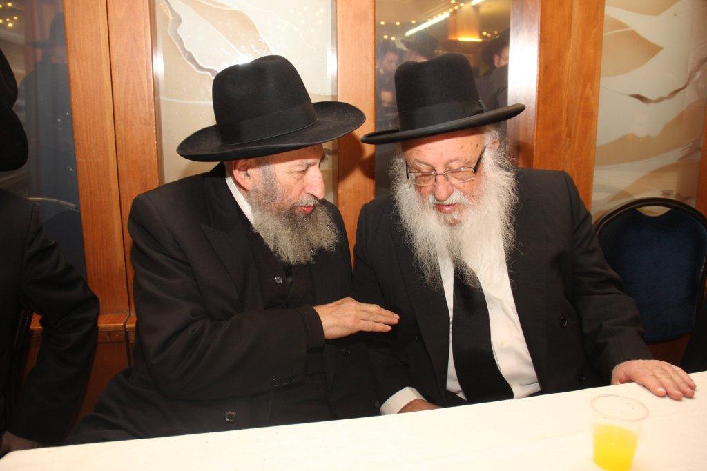 תמונות: חתונת נכדת ראש ישיבת פוניבז'