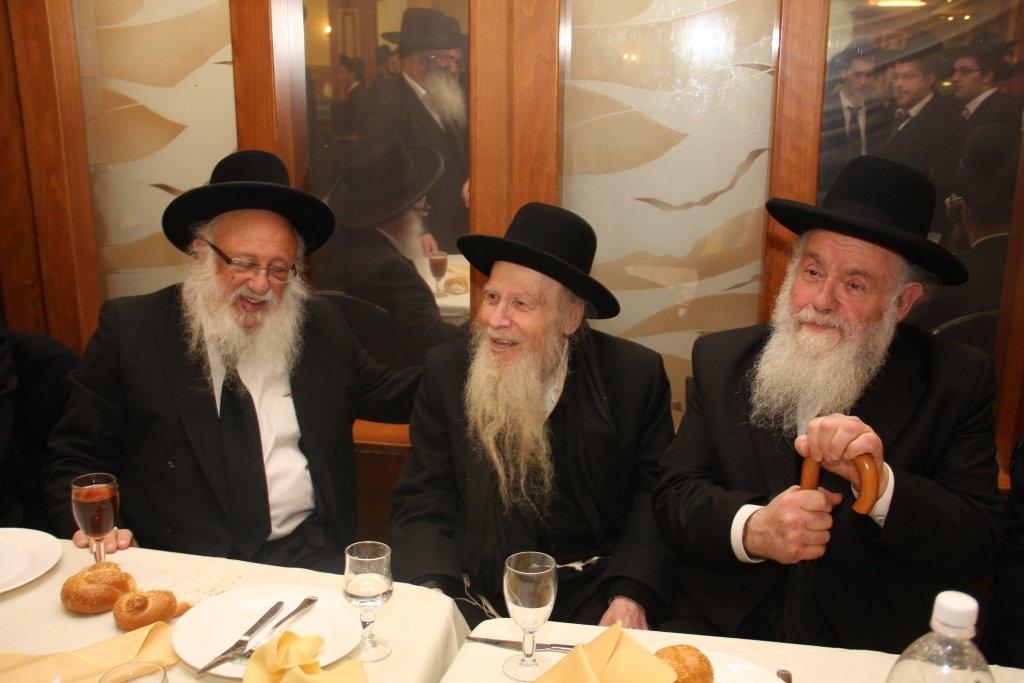 תמונות: חתונת נכדת ראש ישיבת פוניבז'