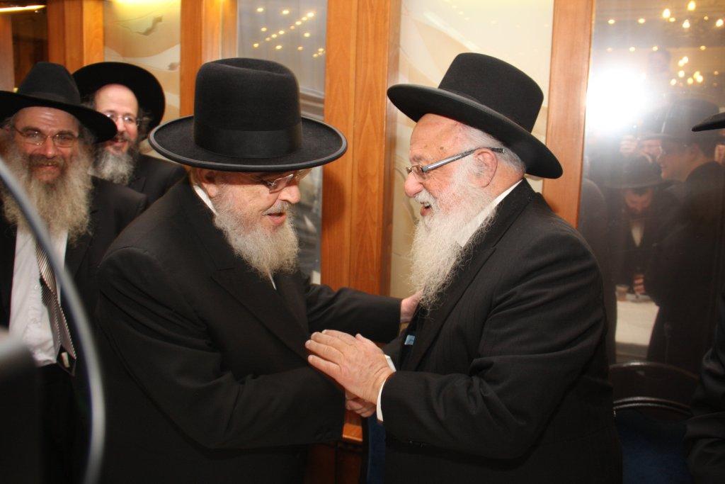 תמונות: חתונת נכדת ראש ישיבת פוניבז'