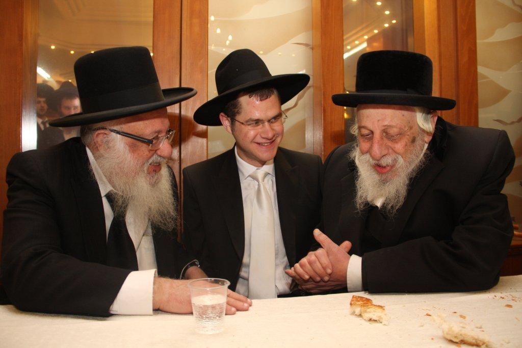 תמונות: חתונת נכדת ראש ישיבת פוניבז'