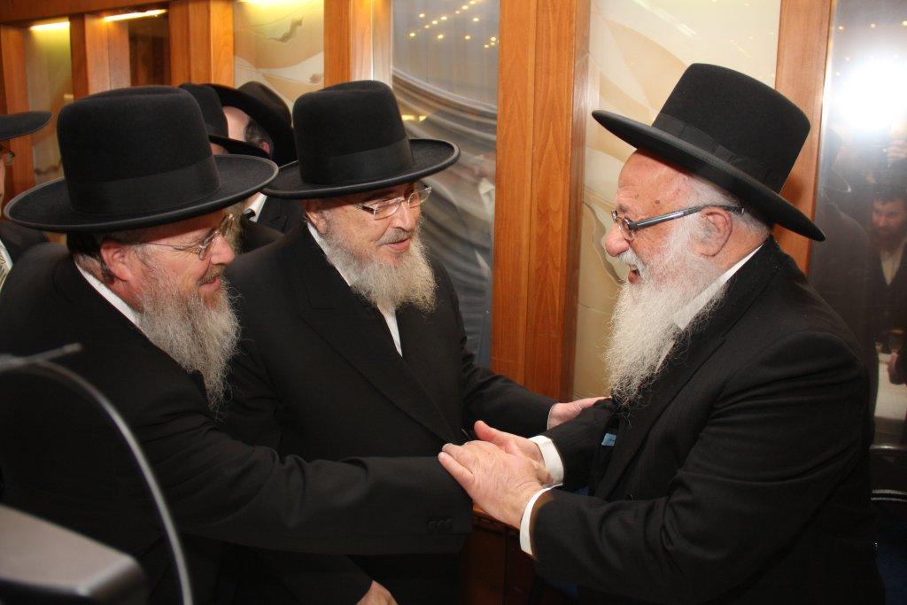 תמונות: חתונת נכדת ראש ישיבת פוניבז'