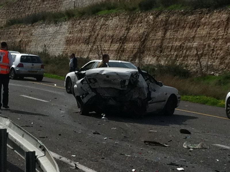 תאונה קטלנית בכביש 6: אישה נהרגה