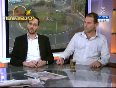 חוק טל: יוזם "מחנה הפראיירים" התעמת בערוץ 2 עם עיתונאי חרדי