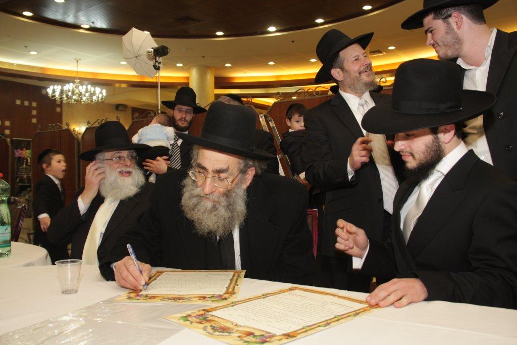 גלריה: חתונת בנו של אורי לופוליאנסקי