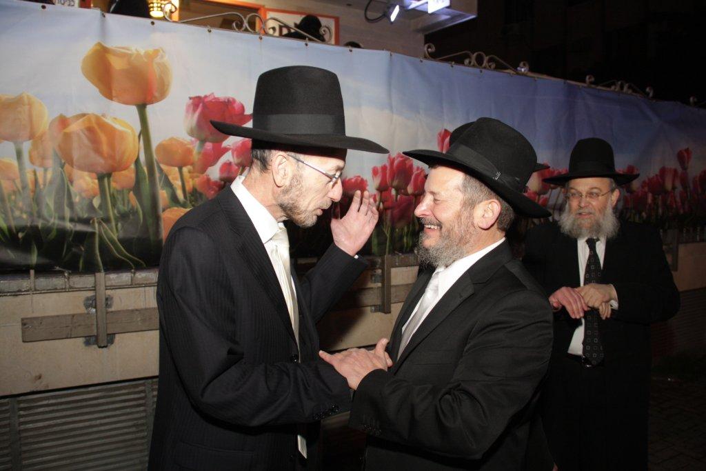 גלריה: חתונת בנו של אורי לופוליאנסקי