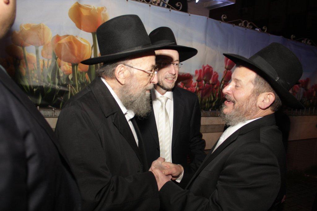 גלריה: חתונת בנו של אורי לופוליאנסקי