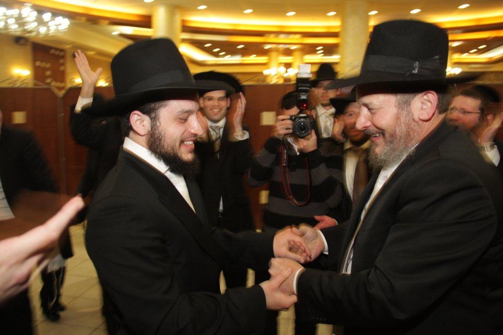 גלריה: חתונת בנו של אורי לופוליאנסקי