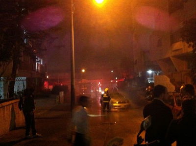 בני-ברק: רכב עלה בלהבות, אין נפגעים