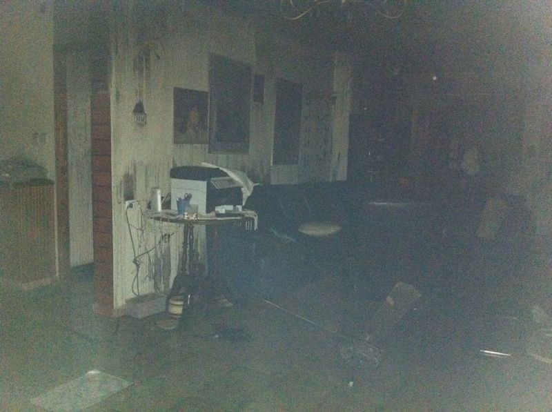 גבעת זאב: אישה חולצה מדירה בוערת