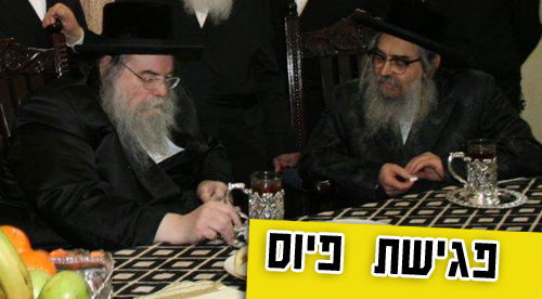 התיעוד נחשף: המפגש בין האדמו"רים סאטמר ובעלזא