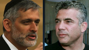 אלי ישי ויאיר לפיד. ראש בראש