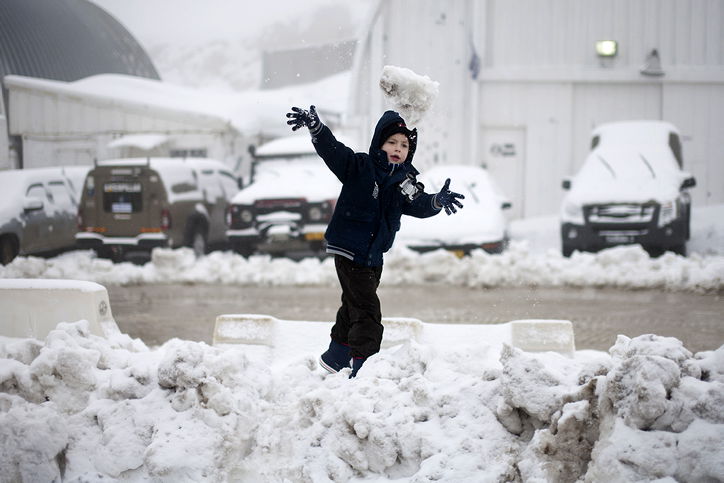שבת סוערת בפתח: שלג צפוי בירושלים, גשם ברחבי הארץ