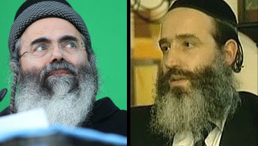 הרב פנגר והרב יצחק